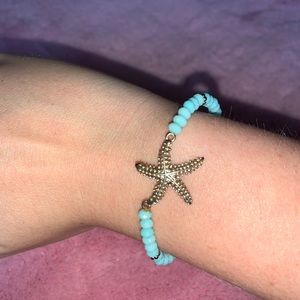 Aqua Starfish Bracelet